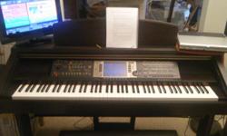 This is a great electric piano that has many sounds and 16 track recorder built in.
It has weighted keys and plays like a dream. It also has play by lights and Karaoke and also
has a built in color screen to display music staff and Karaoke use to show you