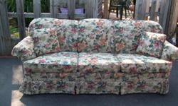 Beautiful, clean, EXCELLENT condition living room sofa & loveseat with 4 pillows. Both pieces were professionally cleaned 1 year ago. Call 585-436-5522 after 7pm to set up a time for viewing.
