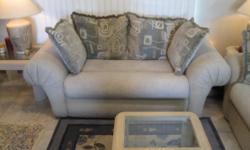 Living Room Love Seat for Two?Ultra Comfortable! The nice off white neutral color makes it perfect for any room. Only $250.00 OBO
Call Jerry at 239-430-2628 or email: jerry@jerryandtatiana.com
Note: Large Matching Sleeper Sofa and Single Chair also