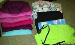 Tons of Scrubs for sale. Price is five dollars per item. Most are either new, close to new or gently used. Very few show signs of wear, but some do. Sizes range from XS through 2XL. A lot of the Medium Pants are Talls. Also have Regulars, Shorts and