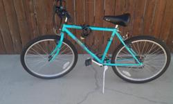 I am selling a mens mountain bike for $100. &nbsp;My number is 208-724-6967 and ask for Anita.