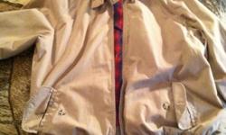NEARLY NEW YUKON MEN'S JACKET.
LITERALLY WORN ONCE!
EXTRA LARGE/TALL SIZE.
MARBLE BUTTONS.
PLAID LINING.
PURCHASE PRICE WAS $79. ASKING ONLY $35!!
NO EMAILS PLEASE.
CALL STEVE: 914-803-9606.