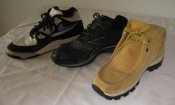 Mens shoes all size 12
B boots
Nike Air Flight
Reebok a Tone - sooth fit
Like new condition
&nbsp;