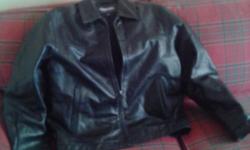 LEATHER JACKET WORN ONCE