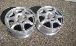 2 Original wheels for 1994-97 Mazda Miata, use as spares for winter tires. good condition!