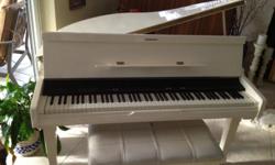 Mother passed away...need to sell her Suzuki Mini-Grande HG 411 electronic piano.&nbsp; New cost was $4995.&nbsp; Will sell for $2500.00.&nbsp; This is not a distress sale...please do not respond with low-ball offers.&nbsp; It is well worth $2500.00.