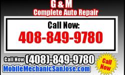 Is it time for new brakes?? No time to take your car into the shop?
Let your brake service come to you!
Call G&M Complete Auto Repair, and let the brake specialists come to you!
Call today to schedule your appointment!
Quality work at an affordable