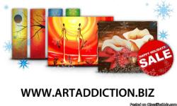 Huge Holiday Sale on all modern, handmade oil paintings.
Great savings + Free shipping with qualified purchase.
Season Greetings from Art Addiction Co. ad65s
Visit us here
www.artaddiction.biz