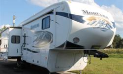 You are going to love this camper. It would be for traveling or living in full time. The Montana has been the most popular camper on the market for years. This fifth wheel has a great floor plan with a lot of space. For more details on this camper, call