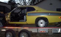 There's no way you could build you a Duster drag car for what I have ,I have two motors 1-340 complete lest then twenty pass's on it.1-440 stroked to 497 NEW on motor stand I have over $8000 in this motor. The Duster has a full cage in it and a narrowed 8