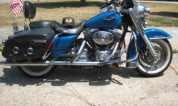Only 18,154 miles, Teal Blue, fish tail exhusts, few extras. like new. E-mail santafebc@fuse.net or --.