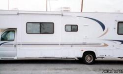 2000 Four Winds Chateau Motorhome
31.8 Foot Long with one 8' slideout (Slide has retractable Awning cover.)
Also have Full Cover for Motor home which is like a portable garage.
Mileage 19,670 . . .. Ford 450 Triton V-10 Engine (Gas). . .Overdrive