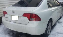 For Sale is a 2007 Honda Civic Sedan in White. The engine has 122,149 Miles & the Title is Clean.
Note: Honda Civic 2006-2011 have this same body style.
The Car has been through an accident/has damage and is up for sale "AS-IS".....In other words,