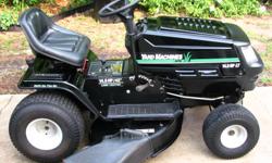 MTD YARD MACHINES
42" CUT,14.5hp BRIGGS INDUSTRIAL/COMMERCIAL OHV ENGINE,7-SPEED SHIFT ON THE GO,LAWNMOWER JUST SERVICED,RUNS,CUTS & LOOKS EXCELLENT $450
(DELIVERY AVAILABLE)
(727)569-7445
