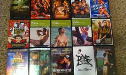 All DVDs work. In good condition. Just $5 each.