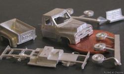 N scale model railroading cars and trucks by C in C miniatures. These white metal miniatures are easy to assemble and can be painted the way you want. N Scale Miniatures have very little flash and are highly detailed. Click on the pictures for a close up