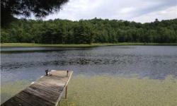 Offers lake, the little lake that delivers excellent fishing!&nbsp; The lot is ready for your improvements as the well and septic are already installed.&nbsp; The lot has some elevation in the middle of it, but levels off down by the lake. Lots of County