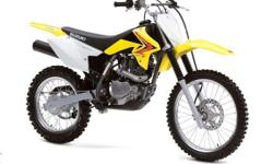 New 2012 Suzuki DRZ 125 Trail Bike Inspired by Suzuki's championship-winning RM-Z motocross bikes, the DR-Z125 has sharp-looking fenders, number plates, and frame covers. It's lightweight and strong powerband allows the DR-Z to rise to any challenge. When