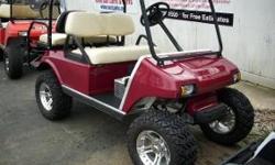 CARTS PLUS
Carts Plus sells new golf carts in all colors, and for all needs such as new hunting golf carts, new leisure golf carts, or just a simple new golf cart to run around your neighborhood!
Do you want to make a statement with your new golf cart?