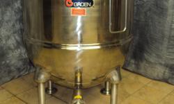 GROEN
Direct Steam Kettle
125 Gallon
mfr. date Dec. 2008
MAWP 40 psi @ 300 deg. F
MDMT -20 deg. F MAWP 40 psi
Model# FT 125
For all those that have called Groen rep. these are Brand New Never Installed which were bought from bankruptcy of Fortune 500