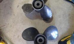 New unused boat propeller for Mercury motor . It has no guts, Sold my big Mercury motor but kept propeller. $ 125.00 firm no checks and no trades. I will also throw in decent extra propeller that has some damage but still usable or can be fixed up as a