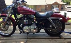 Harley Davidson 2005 sportster 1200 xl custom. 7800 miles. Alarm.&nbsp;