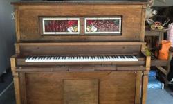 Oak Player Piano upright with covered key board. Excellent condition mechanically sound oak cabinet beautiful condition.
$2,500&nbsp;obo cash only
714-488-5388 calls only no text please