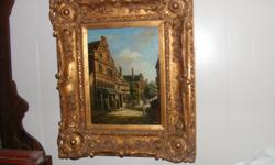THIS BEAUTIFUL OIL IS AN ORIGINAL CAMFIELD.THE FRAME ALONE IS OVER 100.00.THE DETAIL IS INCREDEBLE.SEE THE PIECE OF ART AND OTHERS AT ANTIQUES AND MORE.WE ARE KNOWN FOR THE UNUSUL COLLECTABLES. PLEASE CALL DEXTER AT 931-456-0908.THANK YOU.