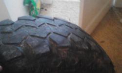 I got one super swamper 37 inch 12.50 R16. LT tire! Its a use tire but would make a great spare of someone. Itsalot cheaper then getting new! Will work on price trying to get ride of it!