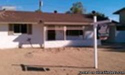 OPEN HOUSE DECEMBER 11, 2010 10:00 AM-2:00PM
Price: $999.00
Property Location: 15033 N 30th Drive Phoenix, AZ 85053
VIRTUAL TOUR: http://www.youtube.com/watch?v=zfpATvDvQ4Y
Features
Bedrooms: 3
Bathrooms: 2
Contact Information
Lyndz Gruelle 561-688-3462