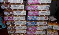 Earth's Best organic baby food dinners for sale at $5 each case. I have about 20 available , call -- or email thanks