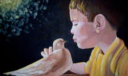 2 original acrylic paintings for sale. "Boy with Dove" $250 and "Furry Hat" $300.
By the way, I am multi-talented in anything that involves painting. I am looking for an opportunity to work on any creative project that anyone has to offer. I do faux,