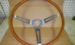 FOR ONLINE AUCTION
Tuesday, May 27th
Maynard's Collector
Car Parts Auction
Orbitbid.com
&nbsp;
Original Corvette teakwood steering wheel, first optioned for Corvette 1965, part @ N32, will fit any 1963-1967 Corvette. **NOTE - sells subject to consignor