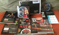Authentic Insanity Max 30 10 dvds with 12 Workouts
Month 1 Workouts:
1. Cardio Challenge - 30 minutes of the hardest cardio sequences you've ever tried.
2. Tabata Power - Your strength training starts here with traditional Tabata-style "20 seconds on, 10
