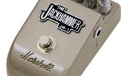 CLICK HERE: http://www.marshallup.com/original-marshall-pedl1024-jh-1-jackhammer-overdrive-distortion-pedal.html
The JH1 Jackhammer Effects Pedal contains the most extreme distortion level to date, combined with a Contour section that allows you to not