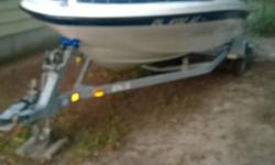 2010 Bayliner 160 sport boat, new boat just broke motor in has less than 5 hours on motor. Trailer comes with the purchase of the boat; both boat and trailer are tagged and regstritated for a&nbsp;full&nbsp;year.