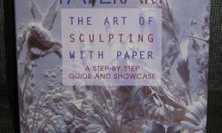 Paperart The Art of Sculpting With Paper a Step-By-Step Guide and Showcase
Author: Michael G. LaFosse
Pre-Owned
In excellent condition
Enter the artist's world of paper: "Paper Art" celebrates the beauty, versatility, and wonder of paper sculpture, paper