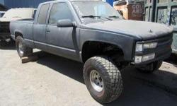 &nbsp;
We have the parts you need, click here.
&nbsp;
Highway 67 Truck Dismantlers
12650 Highway 67 Lakeside CA 92040
619-631-0308
Parting Out: 1994 Chevrolet 1500
We have, for parts, this 1994 Chevrolet 1500
5.7 engine 2 wheel drive automatic