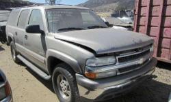 Parting Out: 2000 Chevrolet Suburban
We are dismantling this 2000 Chevrolet Suburban
5.3 engine 4 wheel drive automatic transmission
Inventory REF #746
Check us out and like us on Face Book.
Automobile's Picture taken on arrival, may currently be further
