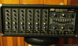 Excellent condition low Imp inputs
300 watts / great reverb/
controls for monitor amp