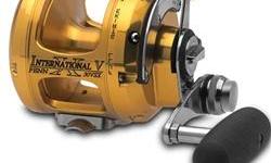The Penn International VSX Reel are 2-speed saltwater lever drag reels engineered for anglers who needed extreme ranges when targeting big game species. The VSX 12 model, of Penn's International series of reels, achieves a range of 24lbs max drag at