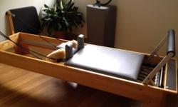 The reformer is in perfect shape, no problems, the springs are the original springs . Was used a few times. Will come with a large box, jump board , mat cover and ring .It is a must sell, I need to transform the room. For any questions feel free to text