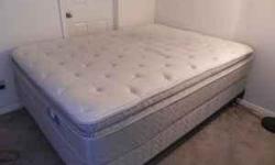 Hello all! I'm a traveling nurse and have been here for 6 months and need to get rid of this bed. It was brand new when I bought it. It's an International Bedding Classic Collection Pillow top mattress, box springs and frame (queen). Very comfy and well
