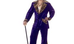 Have a great selection of Pimp Halloween costumes in various sizes and priced from $27 dollars and up. Comes with a 110 percent PRICE GARANTEE. Visit http://pimphalloweencostume.org for more information.