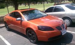 up for sale is an 2006 pontiac g6 gt coupe ,v6 interior black leather with heated seats, sun foof, spoiler, up to date in all the maintenance before i hand the car over i will change the oil and filter for you. new front shocks and timing belt was changed