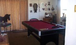 Pool,Air Hockey,Ping Pong Table--excell. cond. all accessories