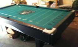 I have a 8' minnesota fats vagas style pool tabel with custume Raiders air brushing wanting $500.00 call (916-847-1902) ask for Shawn. i have 5 sticks all the balls, table rack, and cover all included
