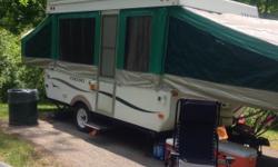 2007 Viking camper, model EPIC 2307. Sleeps 7, king and queen slide out, table the folds down to a twin bed and a couch that folds out to a twin. ICE cold air conditioner, heat, refrigerator, stove. Very Clean, great condition.