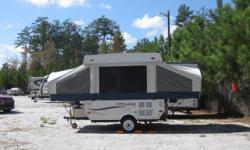 2008 Coachmen Viking Clipper Sport 806 Pop Up Camper. 8 ft. box. length 147 in. Fits in garage. 2 beds plus upholstered dinette that converts into bed. Very Clean. No leaks. Nor tears. Non-smoking. Dometic refrigerator 3 way., Sink. Gas range cooktop 2