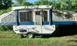 2013 Flaggstaff camper 206ltd, grill, heated mattresses, furnace, power lift, awning, fridge, spare tire, stabilizer jacks, excellent condition 315-605-1170 $6000 obo